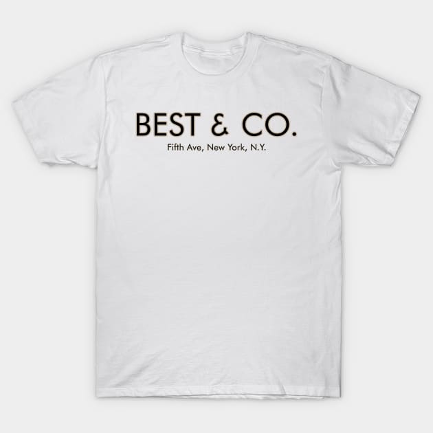 Best & Co.Department Store T-Shirt by Tee Arcade